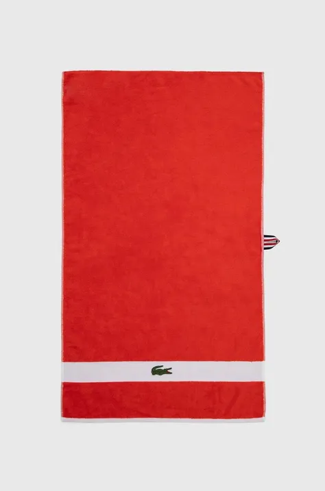 Βαμβακερή πετσέτα Lacoste L Casual Glaieul 55 x 100 cm