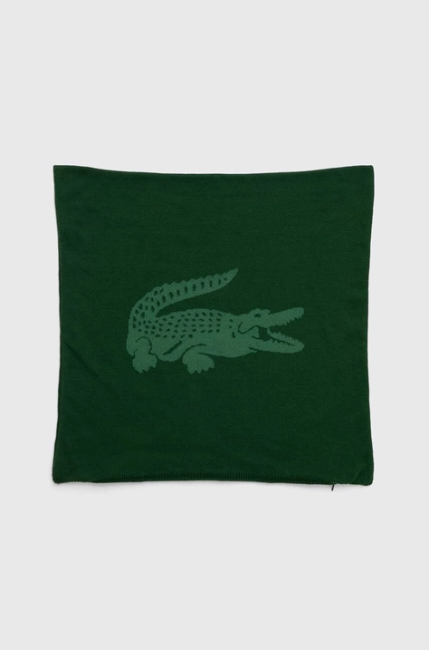 Lacoste pamut párnahuzat L Reflet Vert 45 x 45 cm