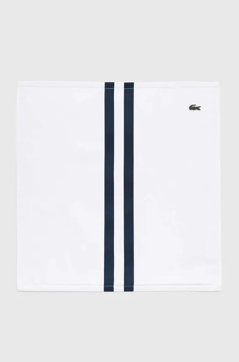 Bavlnená obliečka na vankúš Lacoste L Ruban Blanc 45 x 45 cm