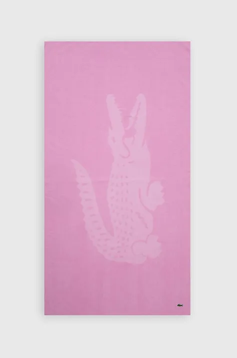 Bavlněný ručník Lacoste L Sport Gelato 90 x 160 cm