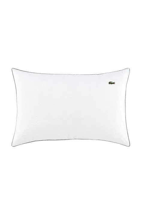 Lacoste poszewka na poduszkę bawełniana L Tamis Blanc 50 x 75 cm