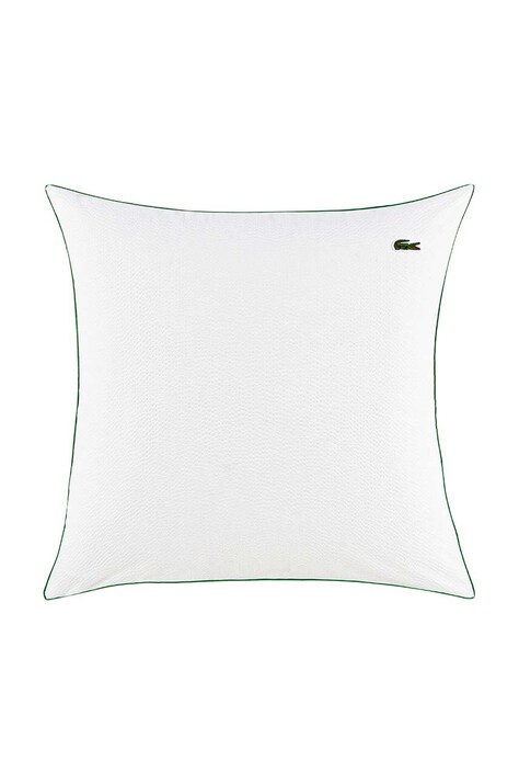 Хлопковая наволочка Lacoste L Tamis Blanc 65 x 65 cm
