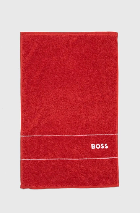 BOSS pamut törölköző Plain Red 40 x 60 cm