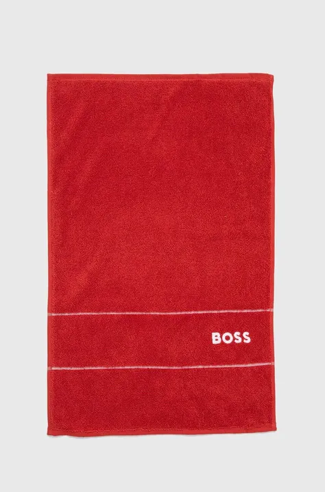 Pamučni ručnik BOSS Plain Red 40 x 60 cm