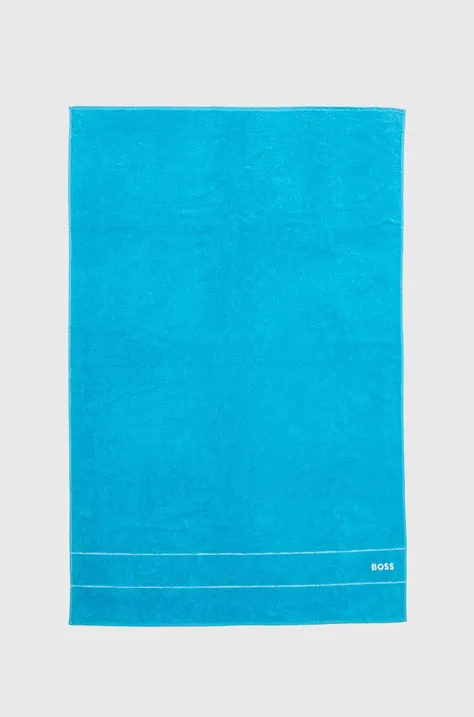 Πετσέτα BOSS Plain River Blue 100 x 150 cm