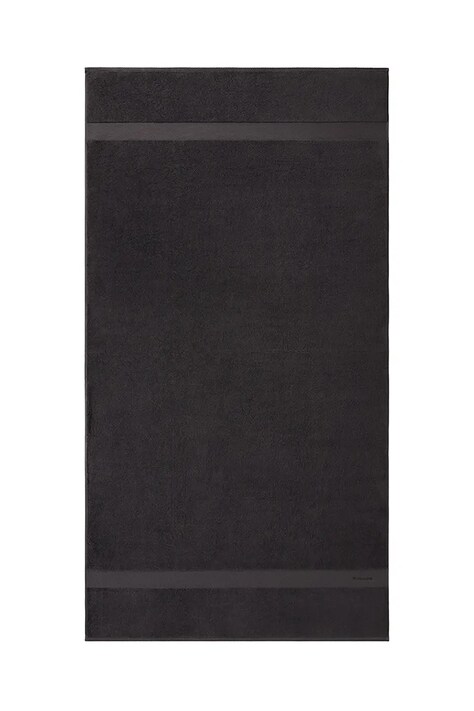 Ralph Lauren prosop mic de bumbac AVENUE Graphite 42 x 70 cm culoarea negru, 0