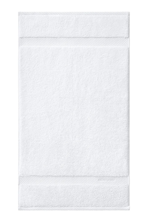 Μικρή βαμβακερή πετσέτα Ralph Lauren AVENUE White 42 x 70 cm χρώμα: άσπρο, 0
