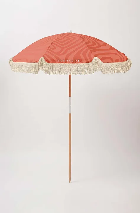 Suncobran za plažu SunnyLife Beach Umbrella Terracotta