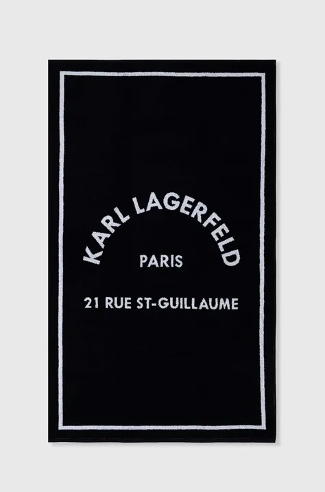 Хлопковое полотенце Karl Lagerfeld 245W4004