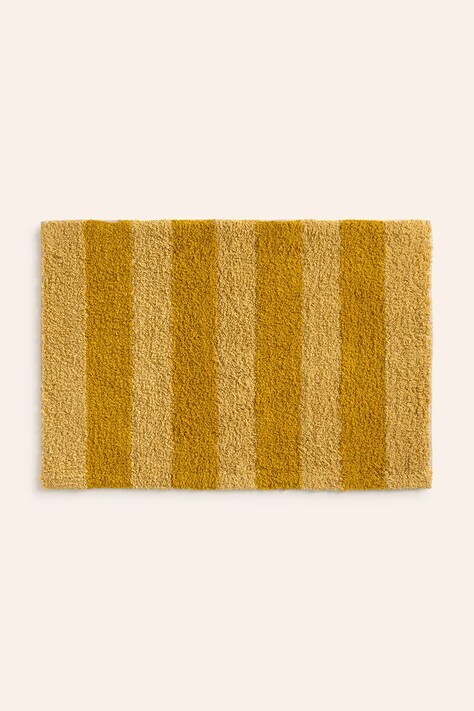 Памучен килим Calma House Amsterdam 50 x 70 cm в оранжево