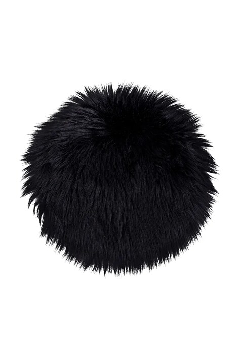 Polštář na židli House Nordic Lambskin Seat Artificial černá barva