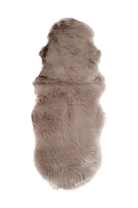 House Nordic cuvertură Lambskin Artificial culoarea maro