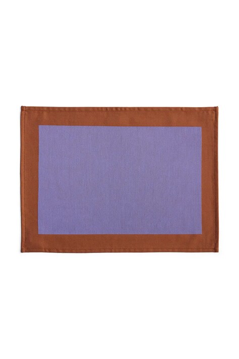 HAY podkładka pod talerz Ram 43 x 31 cm kolor fioletowy