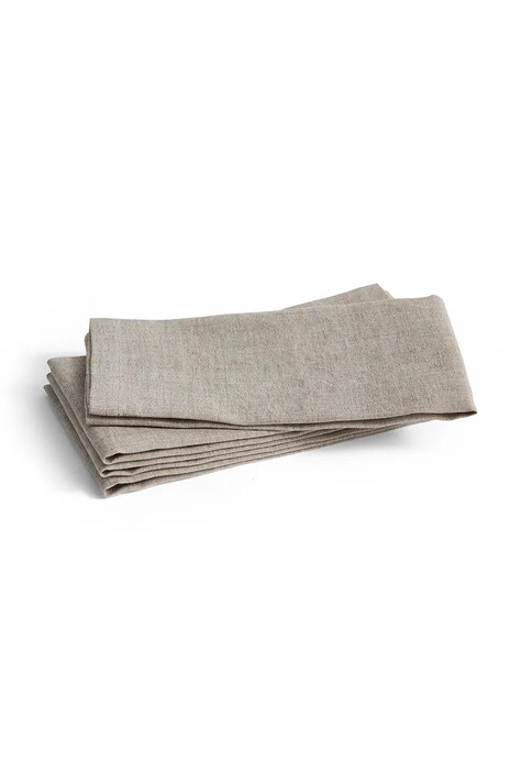 HAY serwetki z bawełną 31 x 43 cm 4-pack kolor beżowy