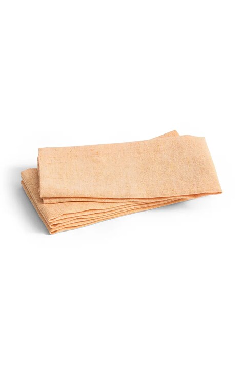 HAY serwetki z bawełną 31 x 43 cm 4-pack kolor pomarańczowy