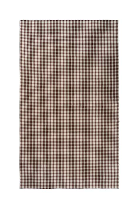 Бавовняна скатертина ferm LIVING Bothy 150 x240 cm колір коричневий