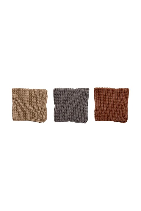 Bloomingville zestaw ściereczek kuchennych Ninna 27 x 27 cm 3-pack kolor multicolor