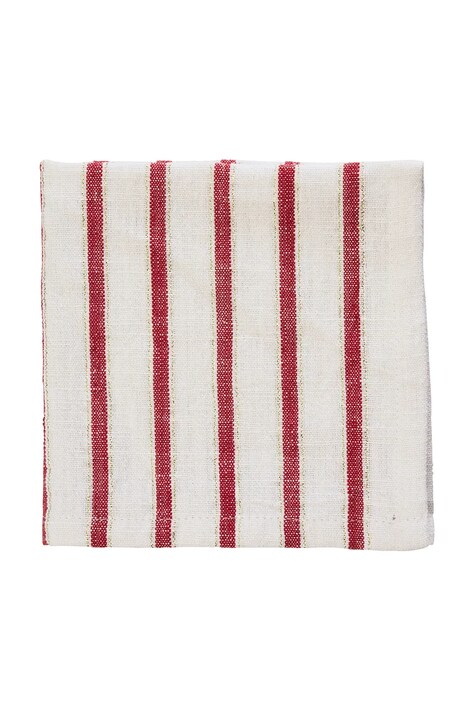 Βαμβακερό τραπεζομάντιλο Madam Stoltz 120 x 220 cm χρώμα: κόκκινο