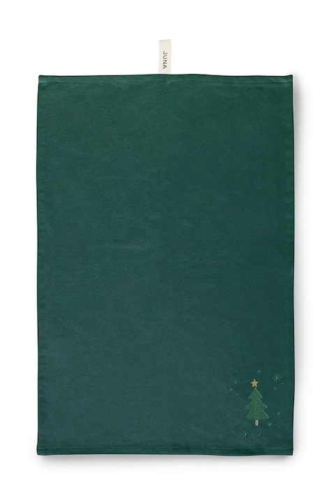 Božićna kuhinjska krpa Juna Christmas Fable Tea 50 x 70 cm boja: zelena