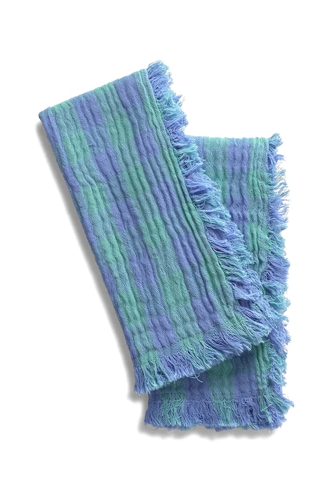Calma House tovagliolo in cotone Nasau 45 x 45 cm pacco da 2 colore turchese