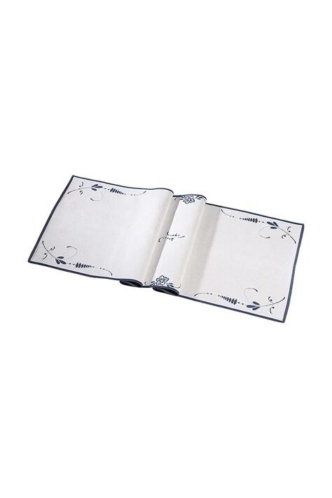 Villeroy & Boch bieżnik bawełniany Vieux Luxembourg 143 x 49 cm kolor biały