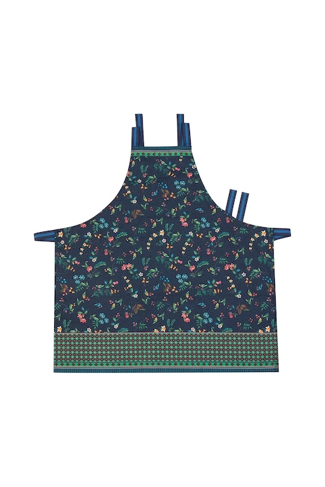 Pip Studio fartuch kuchenny bawełniany Berry Blues 85 x 88 cm kolor multicolor