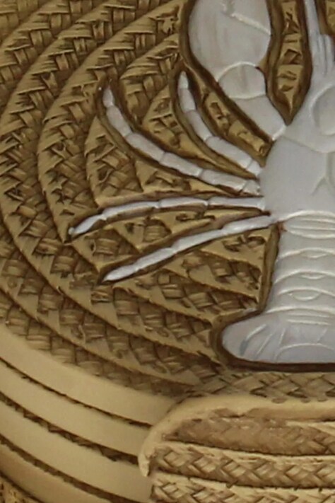 home & lifestyle zestaw podkładek pod szklanki Lobster 4,5 x 11,5 x 11,5 cm 4-pack kolor brązowy