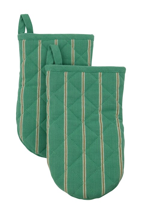 House Doctor rękawice kuchenne HDChef 24 x 14 cm 2-pack kolor zielony 267630008