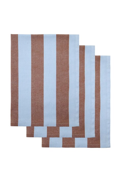 House Doctor zestaw ściereczek kuchennych HDCook 75 x 55 cm 3-pack kolor multicolor 900001294