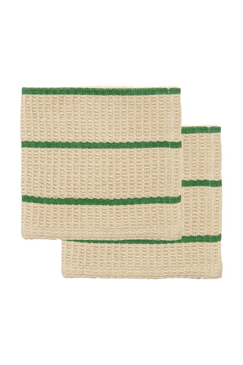 House Doctor zestaw ściereczek kuchennych HDRena 30 x 30 cm 2-pack kolor multicolor 900001296