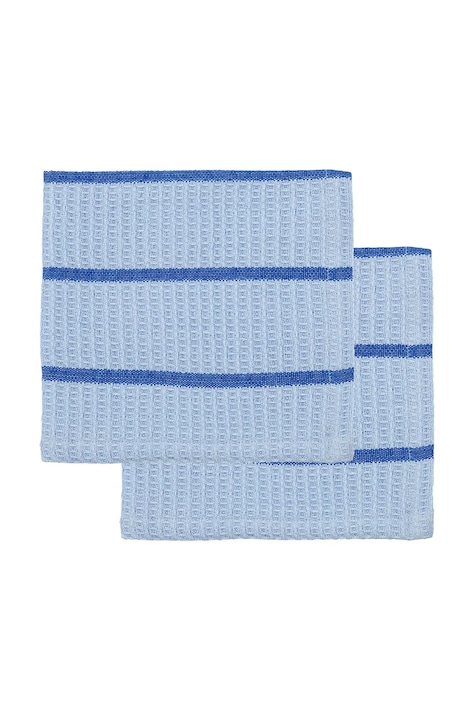 Sada kuchyňských utěrek House Doctor HDRena 30 x 30 cm 2-pack modrá barva, 900001298