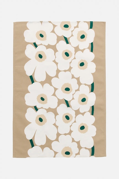 Marimekko ręcznik kuchenny z lnem 47 x 70 cm 075951-867