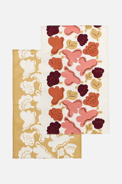 Marimekko zestaw ścierek kuchennych z dodatkiem lnu 43 x 70 cm 075974-832