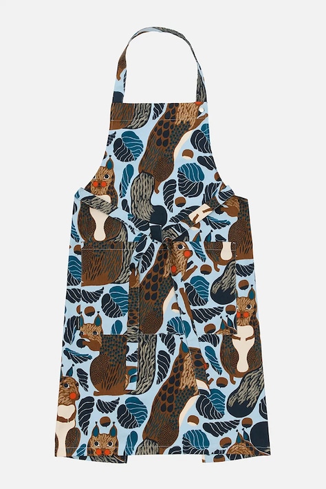 Marimekko Fartuch kuchenny bawełniany 84 x 85 cm 076004-585