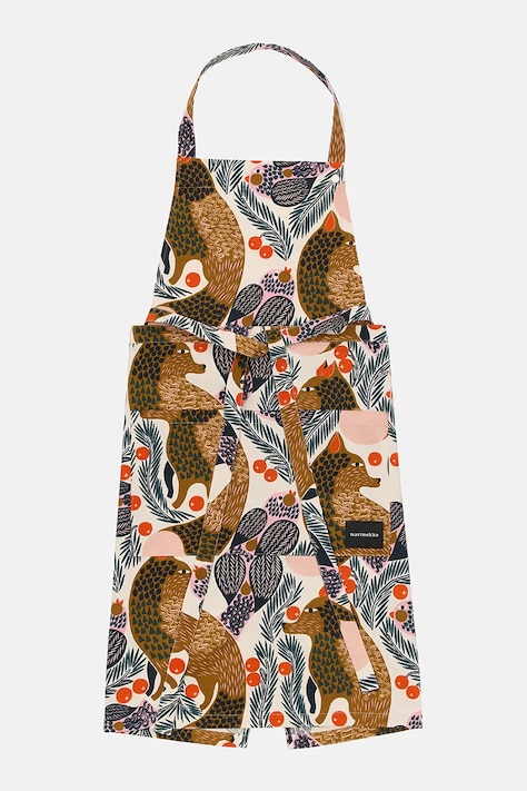 Marimekko Fartuch bawełniany 84 x 85 cm 076131-187