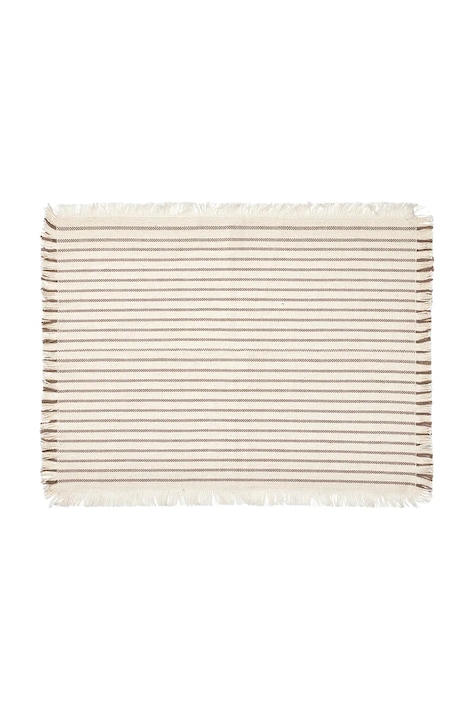 Broste Copenhagen Zestaw podkładek bawełnianych Elouise 2-pack 71210323
