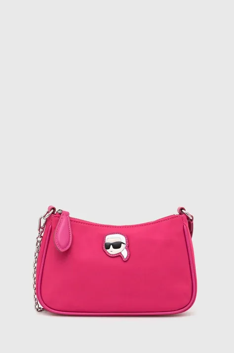 Karl Lagerfeld torebka kolor różowy