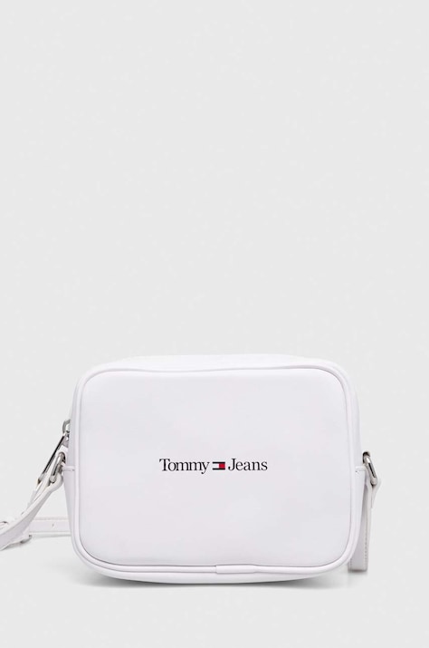 Tommy Jeans poșetă culoarea alb AW0AW15029
