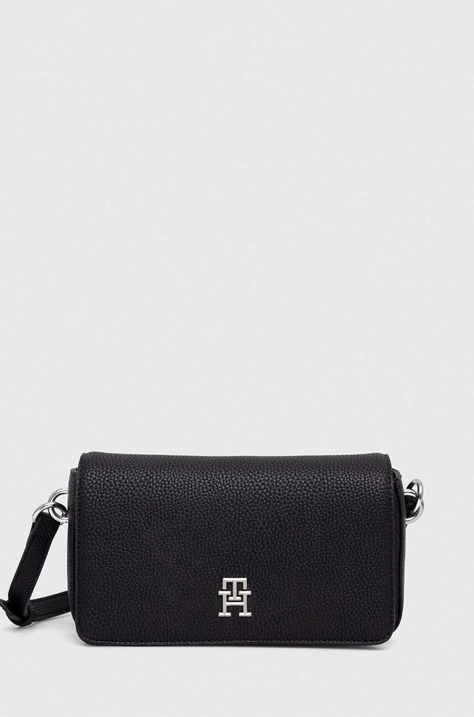 Tommy Hilfiger poșetă culoarea negru AW0AW15180