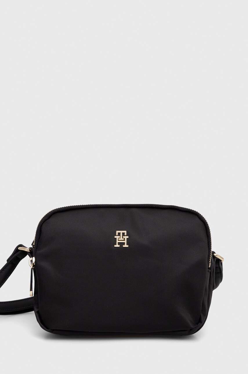 Tommy Hilfiger poșetă culoarea negru AW0AW15638