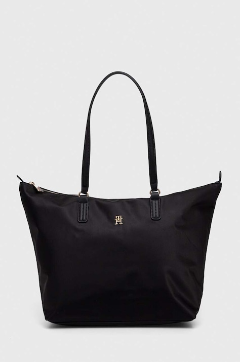 Tommy Hilfiger poșetă culoarea negru AW0AW15639