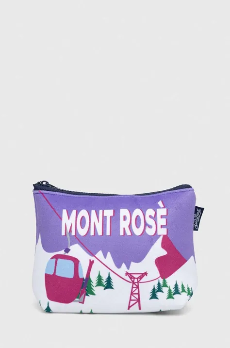 Kozmetična torbica MC2 Saint Barth vijolična barva