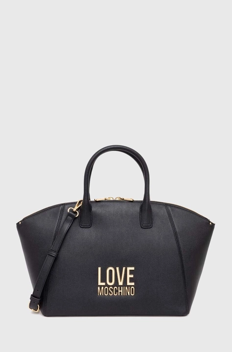 Τσάντα Love Moschino χρώμα: μαύρο