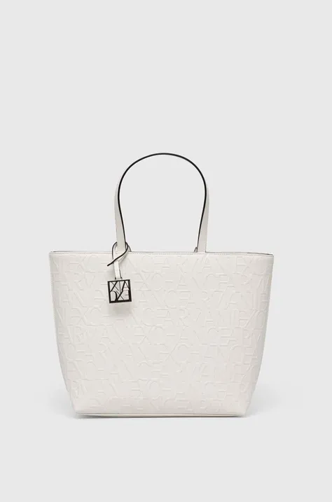 Τσάντα Armani Exchange χρώμα: άσπρο, 942650 CC793