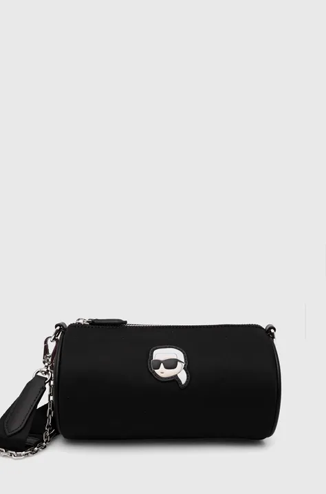 Kabelka Karl Lagerfeld čierna farba, 245W3062