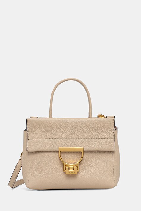 Coccinelle torebka skórzana ARLETTIS kolor beżowy E1 MD5 18 02 01