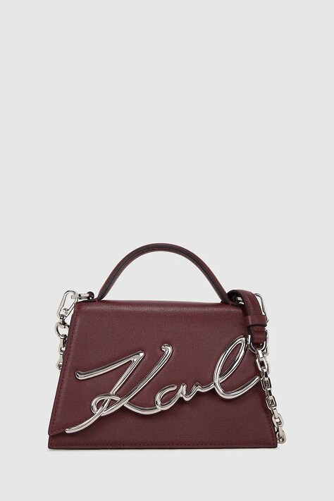 Τσάντα Karl Lagerfeld K/SIGNATURE χρώμα: μπλε, A1W30038