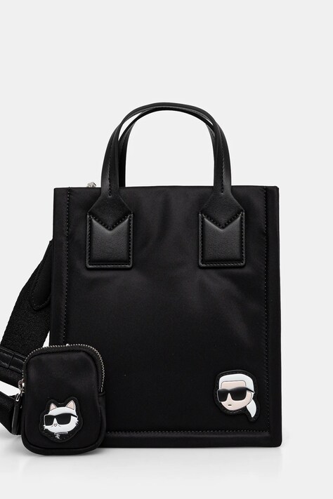 Kabelka Karl Lagerfeld černá barva, A1W30130