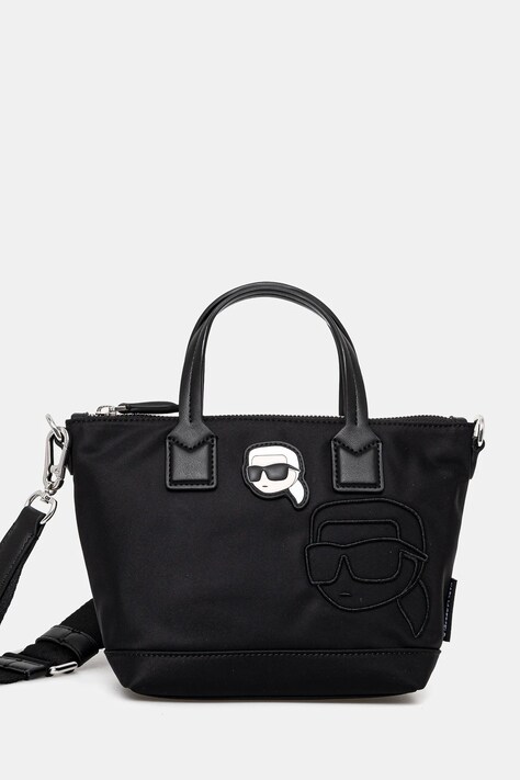 Kabelka Karl Lagerfeld černá barva, A1W30388