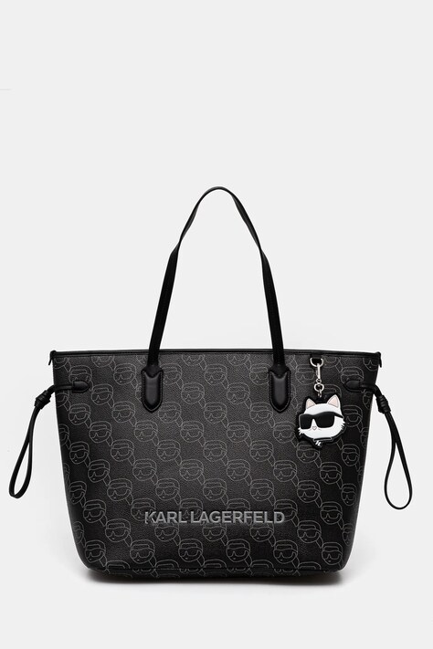 Kabelka Karl Lagerfeld černá barva, A1W30389